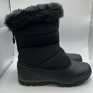 3M Thinsulate Black Winter Boots